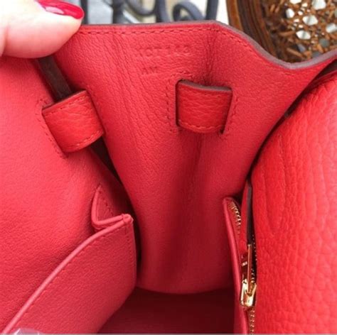 birkin bags serial number location